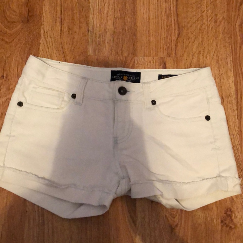 White shorts